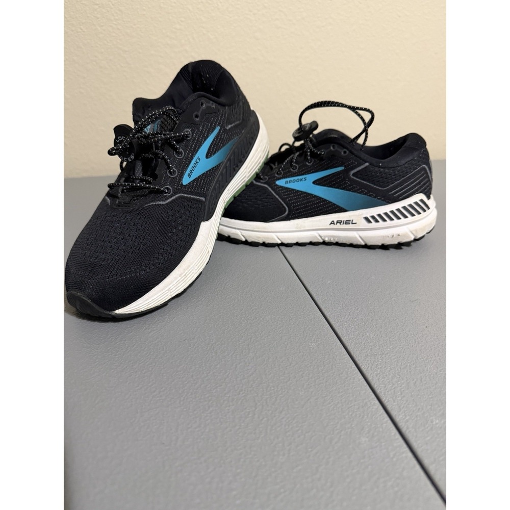 Brooks Ariel 20 Women's Running Shoes Black Blue 7.5 Medium